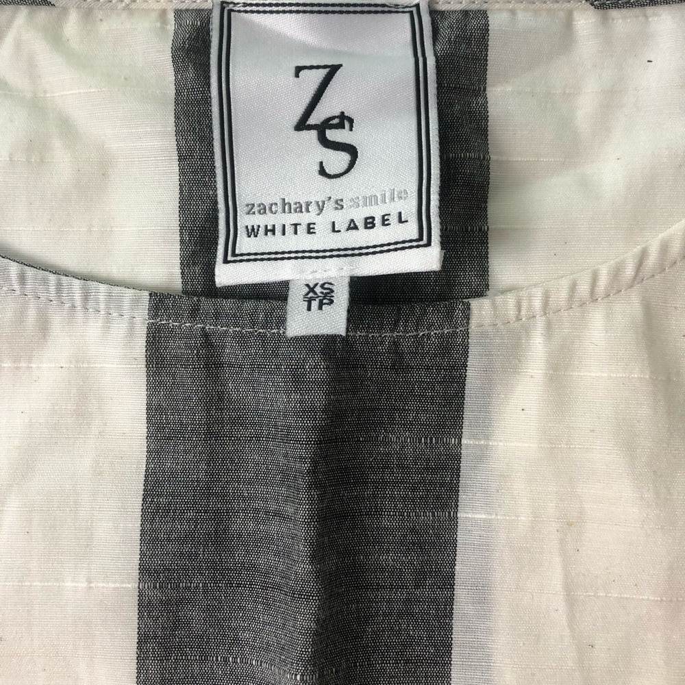 New designer Zachary’s Smile stripe dress sz xs $395 host pick ⭐️x 2 - Picture 2 of 4